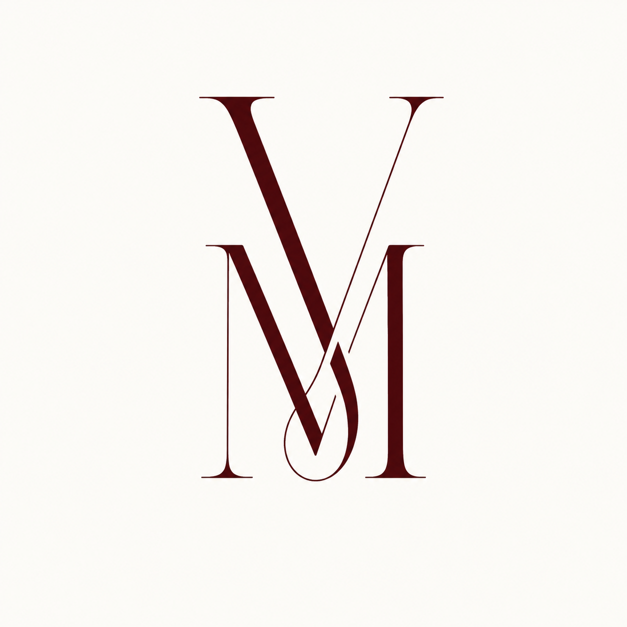 Monogramme V et M